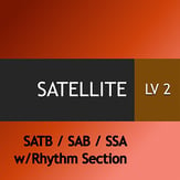 Satellite SAB choral sheet music cover